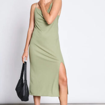 Jan N June Kleid Helen Pale Olive 2