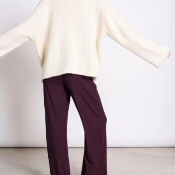 Jan N June Rib Pants Smilla Cherry Lacquer