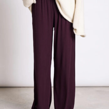 Jan N June Rib Pants Smilla Cherry Lacquer1