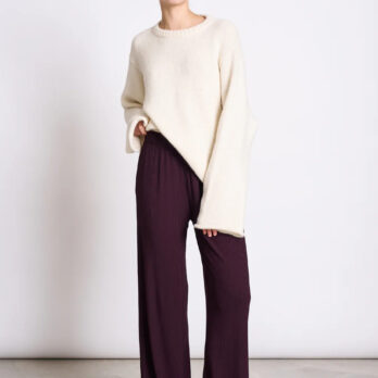 Jan N June Rib Pants Smilla Cherry Lacquer2