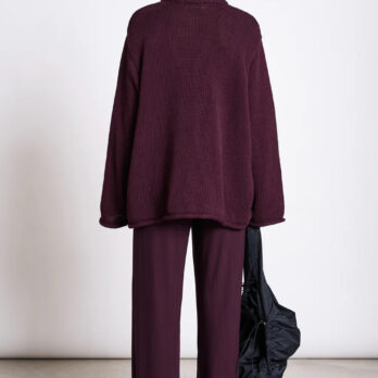Jan N June Rib Pants Smilla Cherry Lacquer5