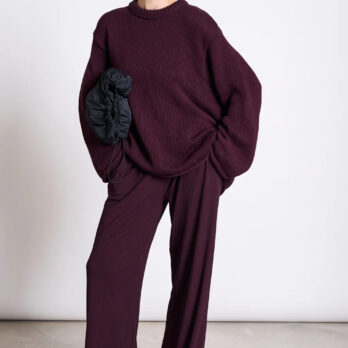 Jan N June Rib Pants Smilla Cherry Lacquer6