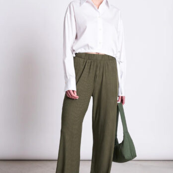 Jan N June Rib Pants Smilla Dark Olive3