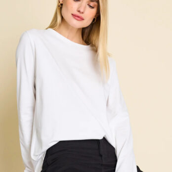Jan N June Brushed Longsleeve Boy White 1