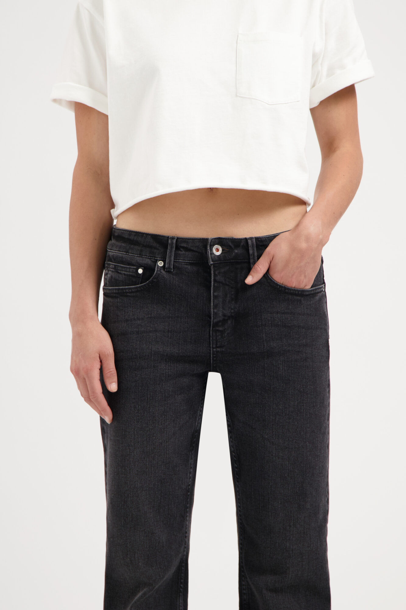 Kuyichi Lena Loose Vintage Black