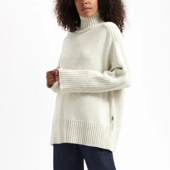 Kuyichi Pullover Carina Oatmeal Melange 1