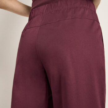 Lanius Hose Mit Weitem Bein Dark Berry 3