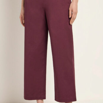 Lanius Hose Mit Weitem Bein Dark Berry 6