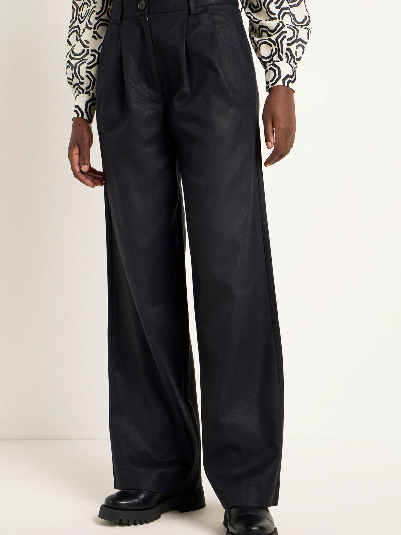 Lanius Marlenehose Schwarz 3