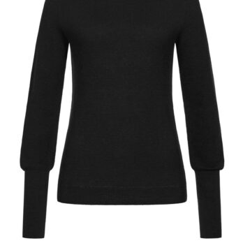 Lanius Rollkragenpullover Schwarz 5