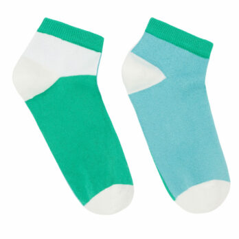Lanius Sneaker Socken Aqua Green
