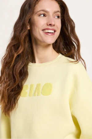 Lanius Sweatshirt Ciao Pastel Sun 2