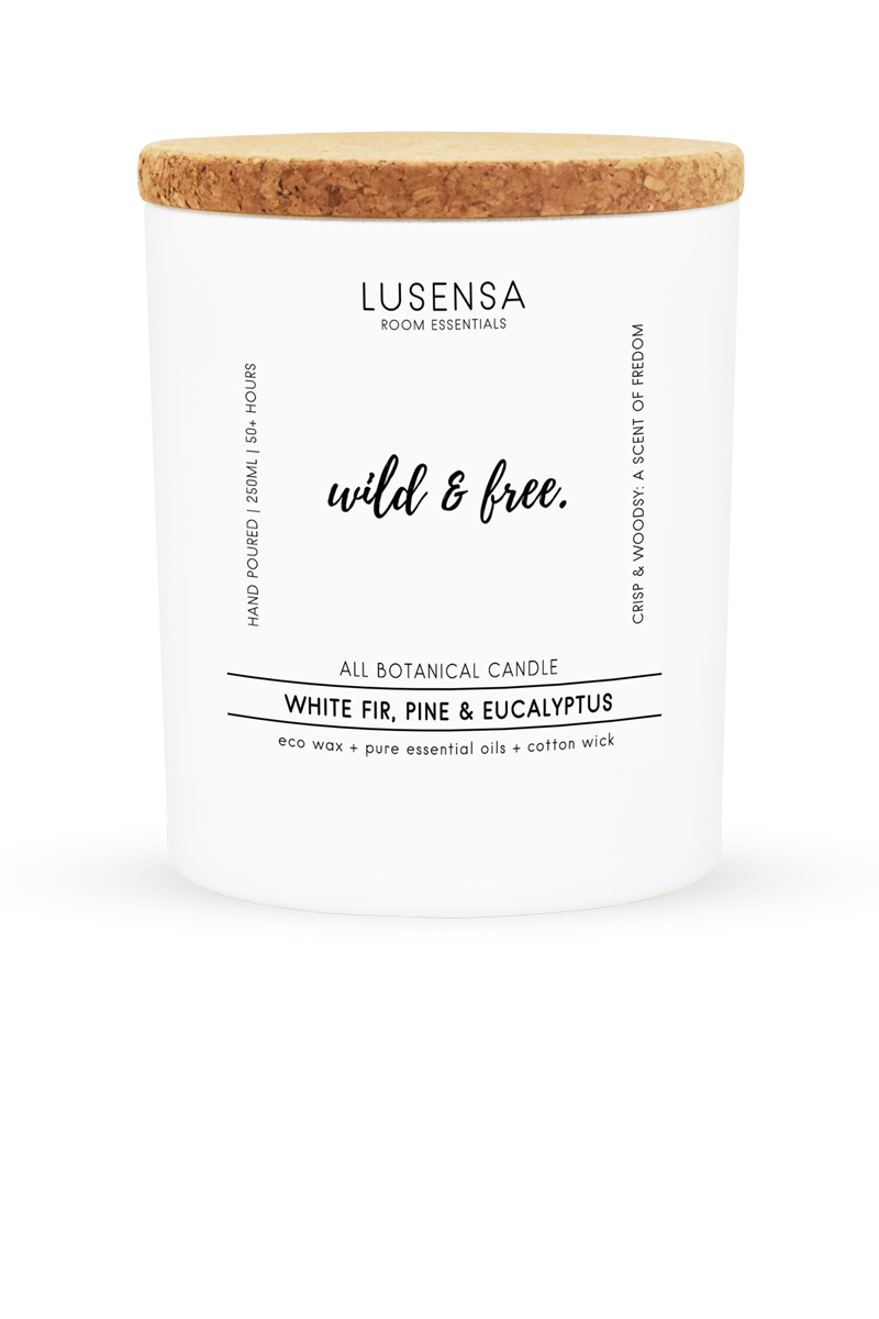 Lusensa Duftkerze Wild & Free