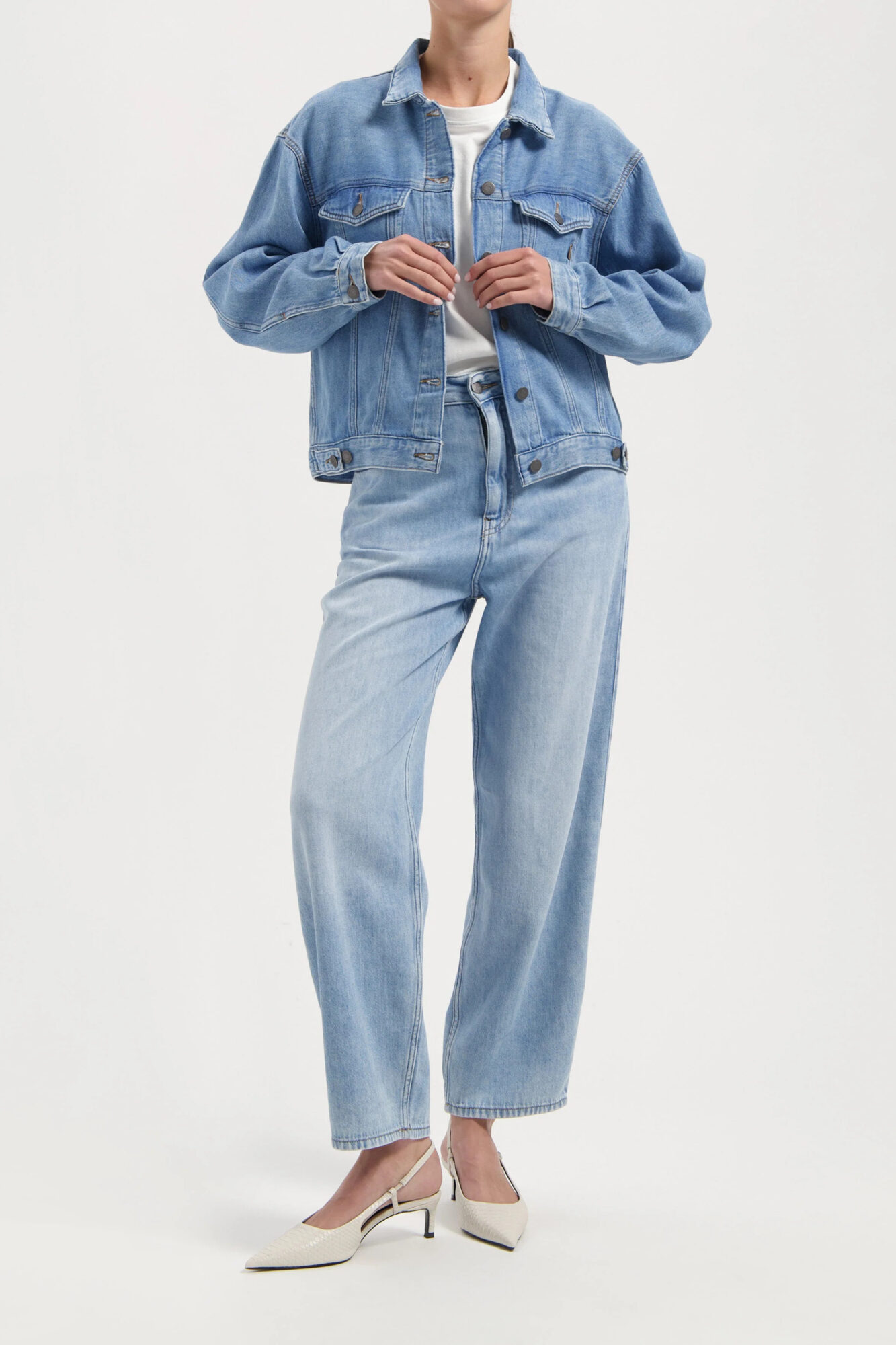 Mud Jeans Brook High Barrel Flow Stone Vintage3