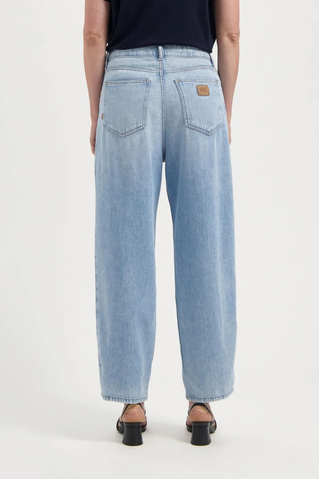 Mud Jeans Brook High Barrel Flow Stone Vintage5