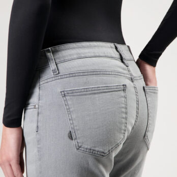 Mud Jeans Carry Midi Straight Light Grey