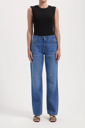 Mud Jeans Jamie Mid Loose Flow Medium Vintage Stone 2