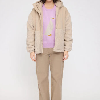Mazine Fabric Blocking Jacket Oat 1