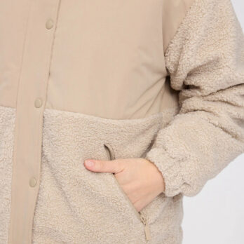 Mazine Fabric Blocking Jacket Oat 3