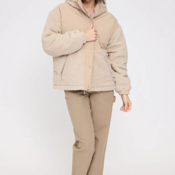 Mazine Fabric Blocking Jacket Oat