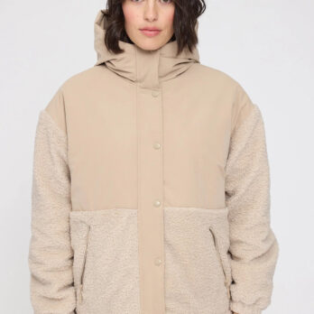 Mazine Fabric Blocking Jacket Oat 5