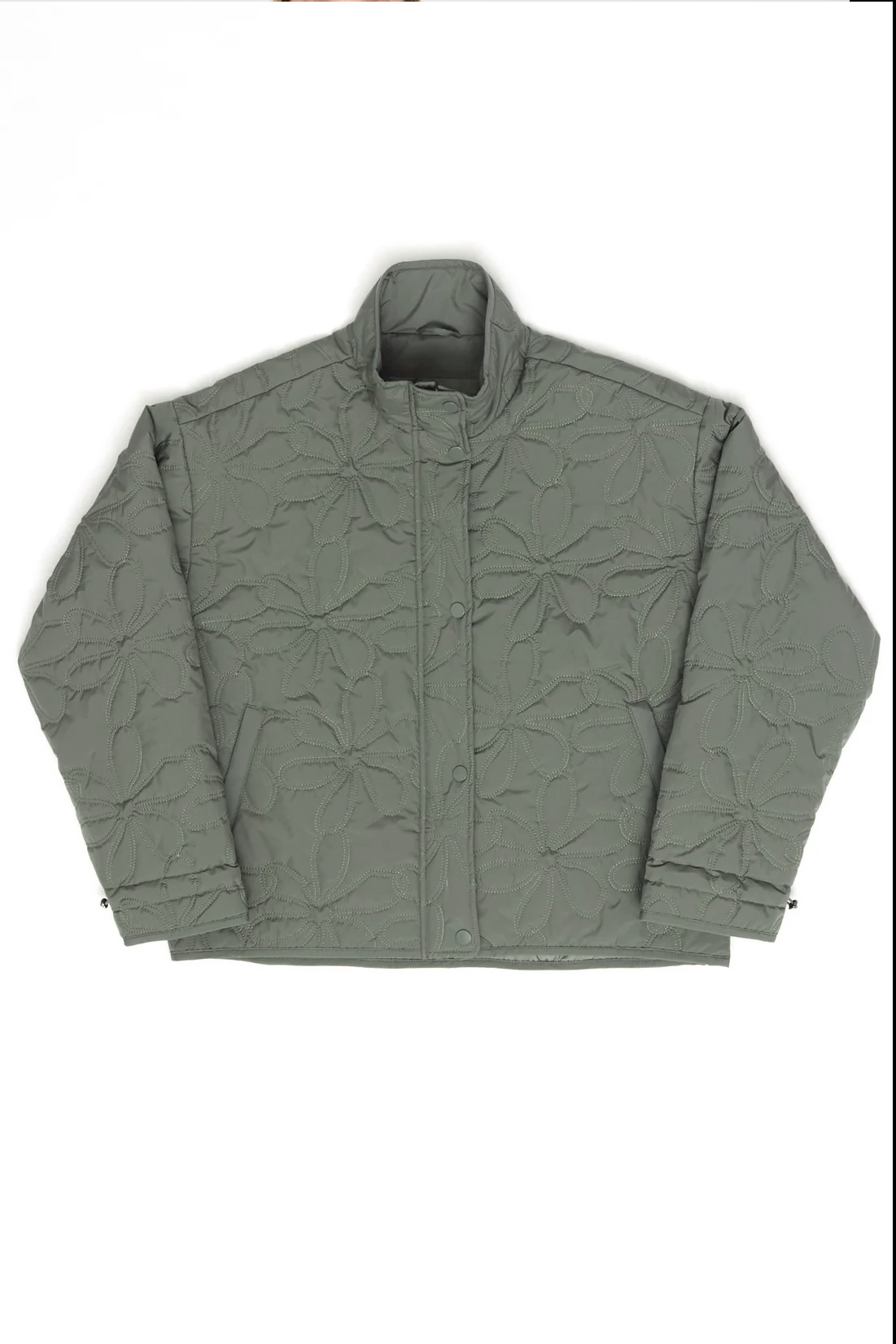 Mazine Floral Quilt Light Padded Jacket 1