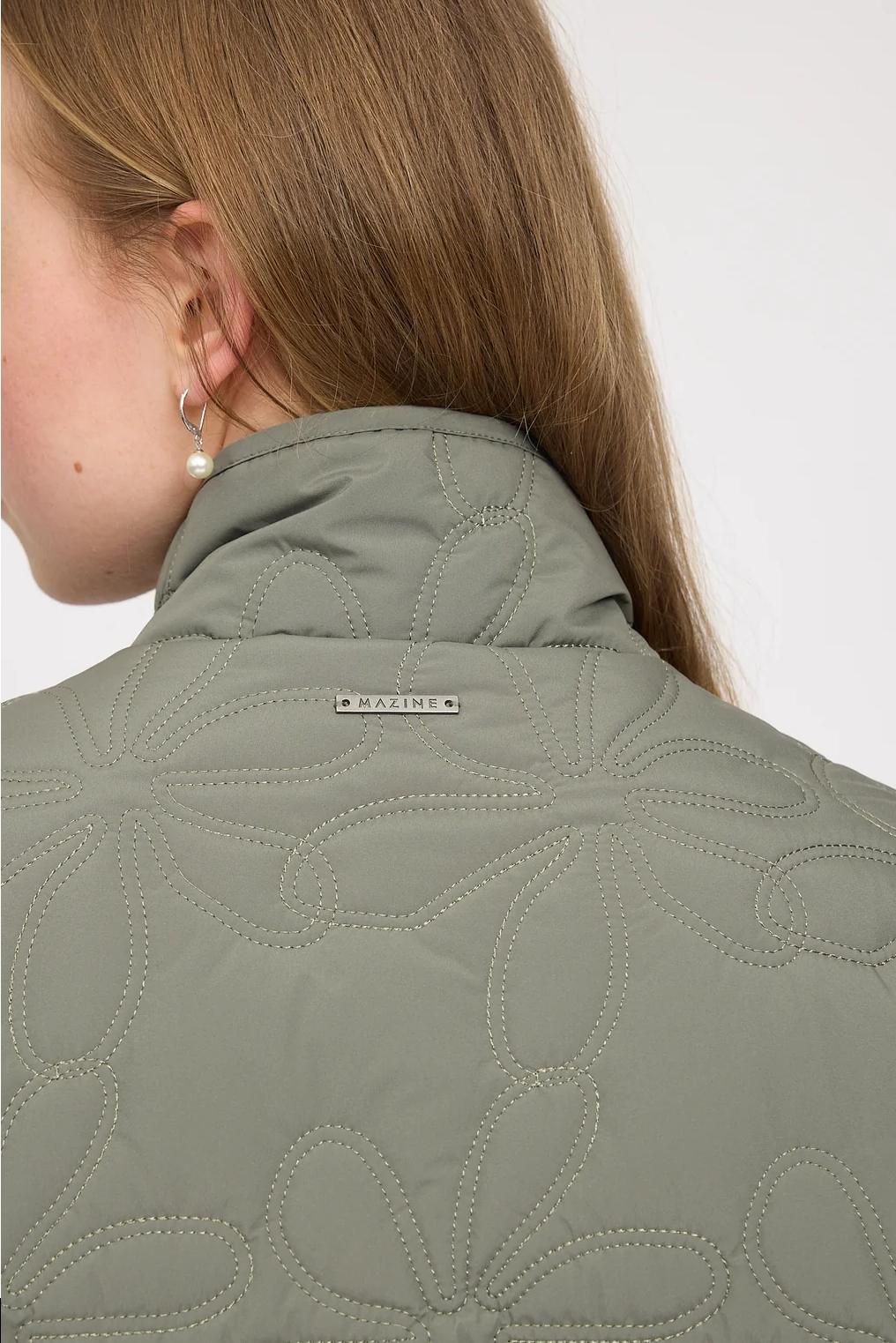 Mazine Floral Quilt Light Padded Jacket 5