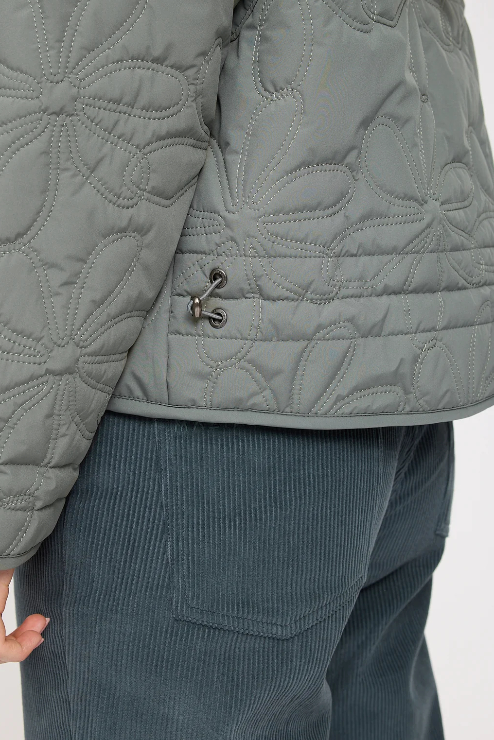 Mazine Floral Quilt Light Padded Jacket 6