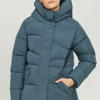 Mazine Wanda Jacket Kurz Steel Blue