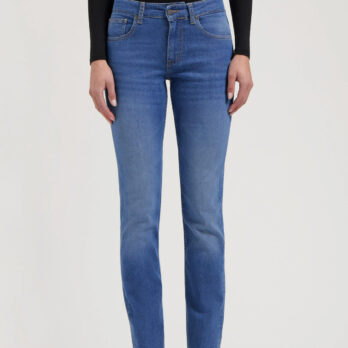 Mud Jeans Logan High Slim Fresh Fade 5