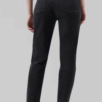 Mud Jeans Mams Stretch Tapered Schwarz