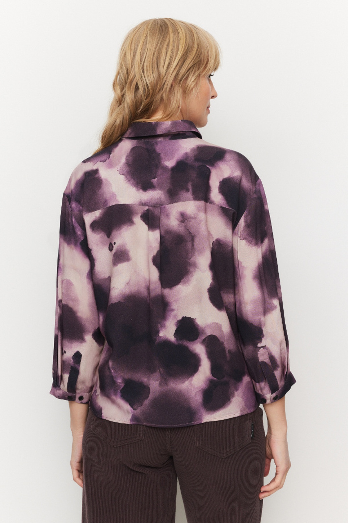 Recolution Bluse Cypress Waterdrop Dark Grape (3)