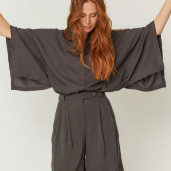 Skfk Bermuda Laida Dark Khaki 3