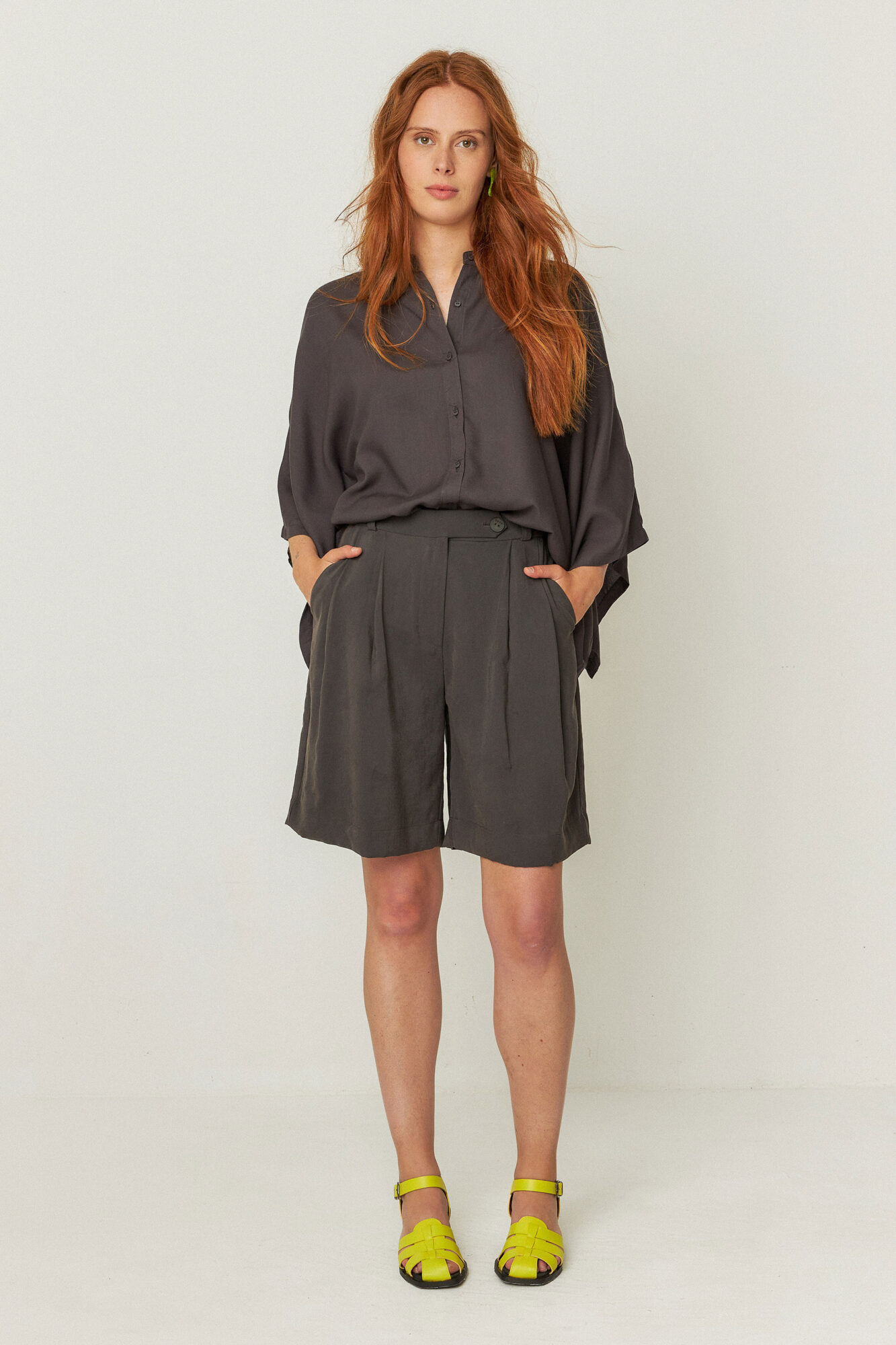 Skfk Bermuda Laida Dark Khaki