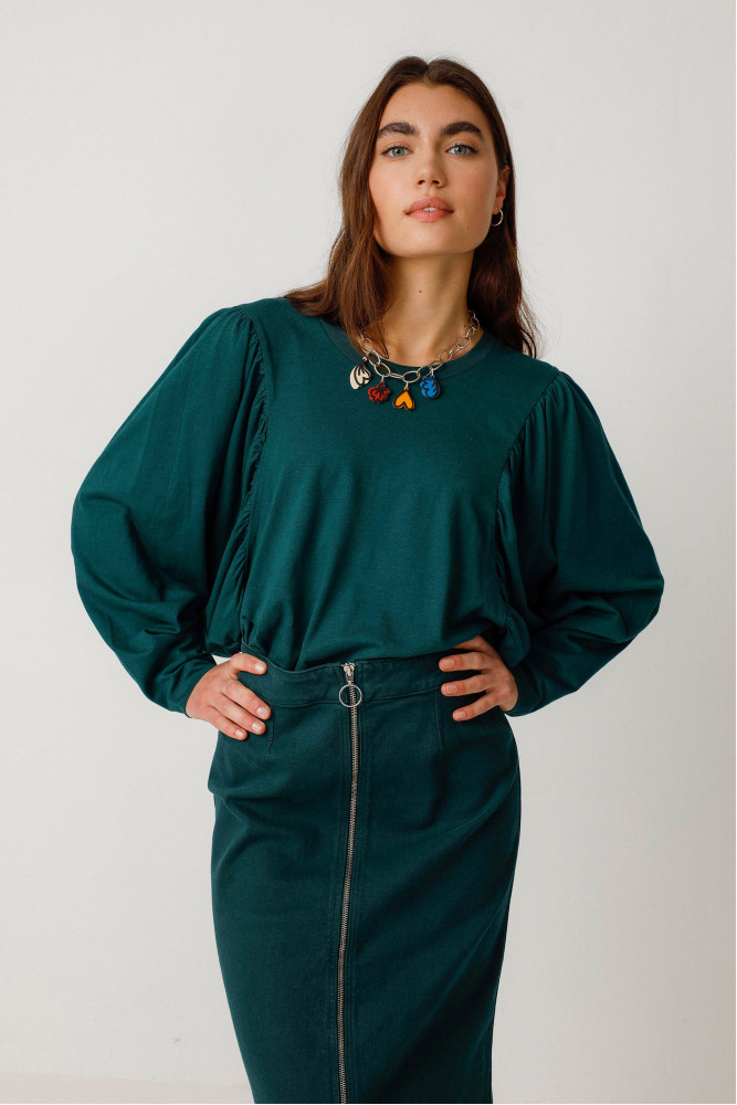 Skfk Longsleeve Agurne Dark Green1