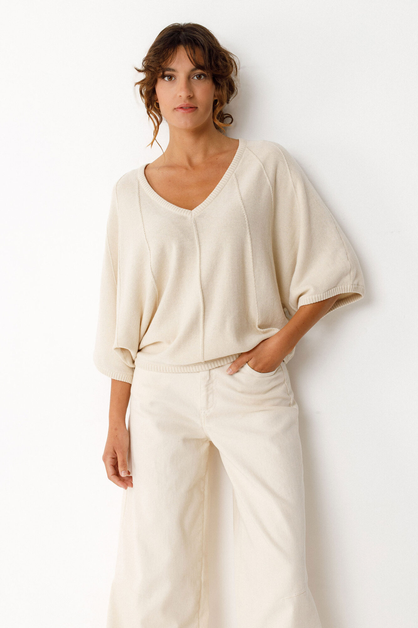 Skfk Pullover Olaia Ivory 4