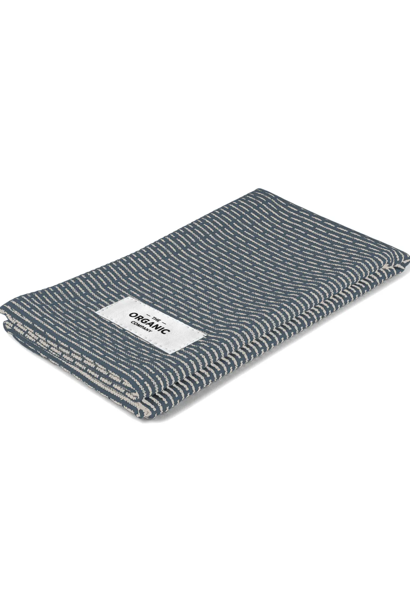 The Organic Company Kitchen Towel, Grey Blue