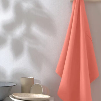 The Organic Company Kitchen Towel Coral4