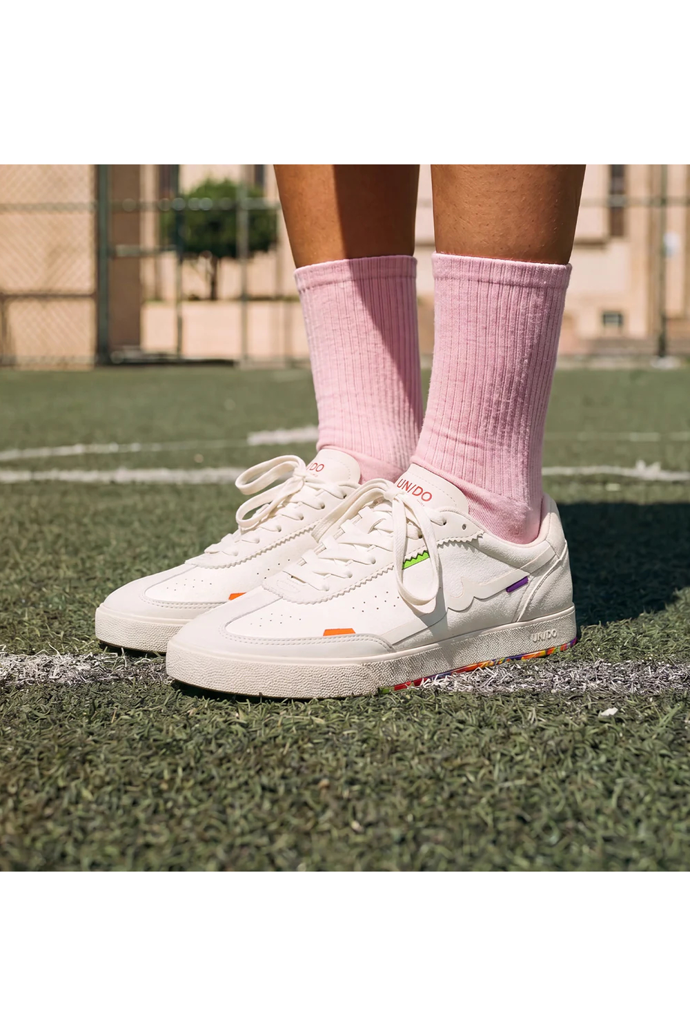 Undo For Tomorrow Rio Sneaker Vanilla Rainbow1