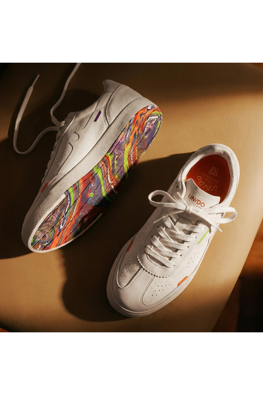 Undo For Tomorrow Rio Sneaker Vanilla Rainbow2