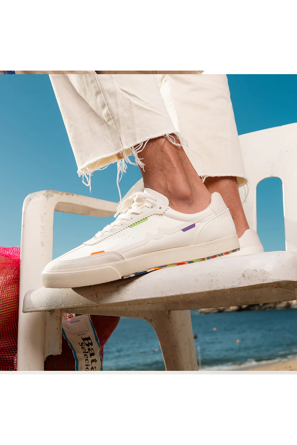 Undo For Tomorrow Rio Sneaker Vanilla Rainbow7