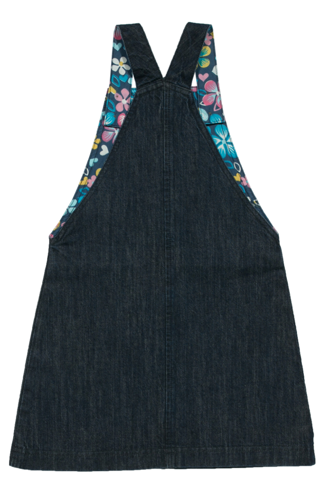 roberta organic fashion Jeanskleid für Mädchen back