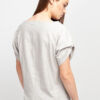 Roberta Organic Fashion Shipsheip T Shirt Ellie Blouse Grau Meliert (2)