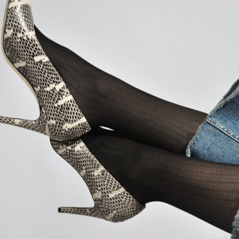 Roberta Organic Fashion Swedish Stockings Nina Fishbone Strumpfhose