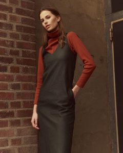 KLeid und Longsleeve von Nadja Kiess AW18 Mode Kollektion